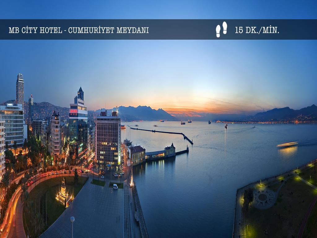 Mb City Hotel Измир Экстерьер фото